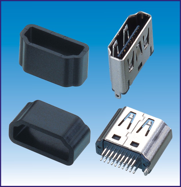 HDMI 19F DIP 180°東莞市雙鶴五金塑膠有限公司